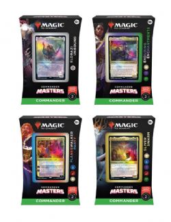 ASST CARTE MAGIC OF GATHERING - MTG COMMANDER MASTERS DECK